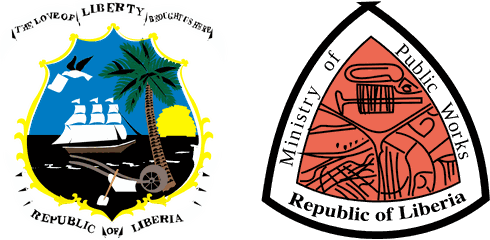 Ministry of Public Works, Republic of Liberia logo
